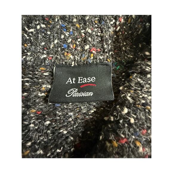 Vintage At Ease Parisian Wool Sweater Jacket - Picture 5 of 5